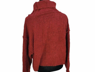 Free People - Knit Turtleneck Oversized Sweater