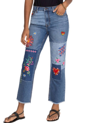 Johnny Was - Carmene Cropped Straight Jeans