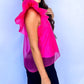 Buddylove - Kaycee Organza Ruffle Sleeve Top