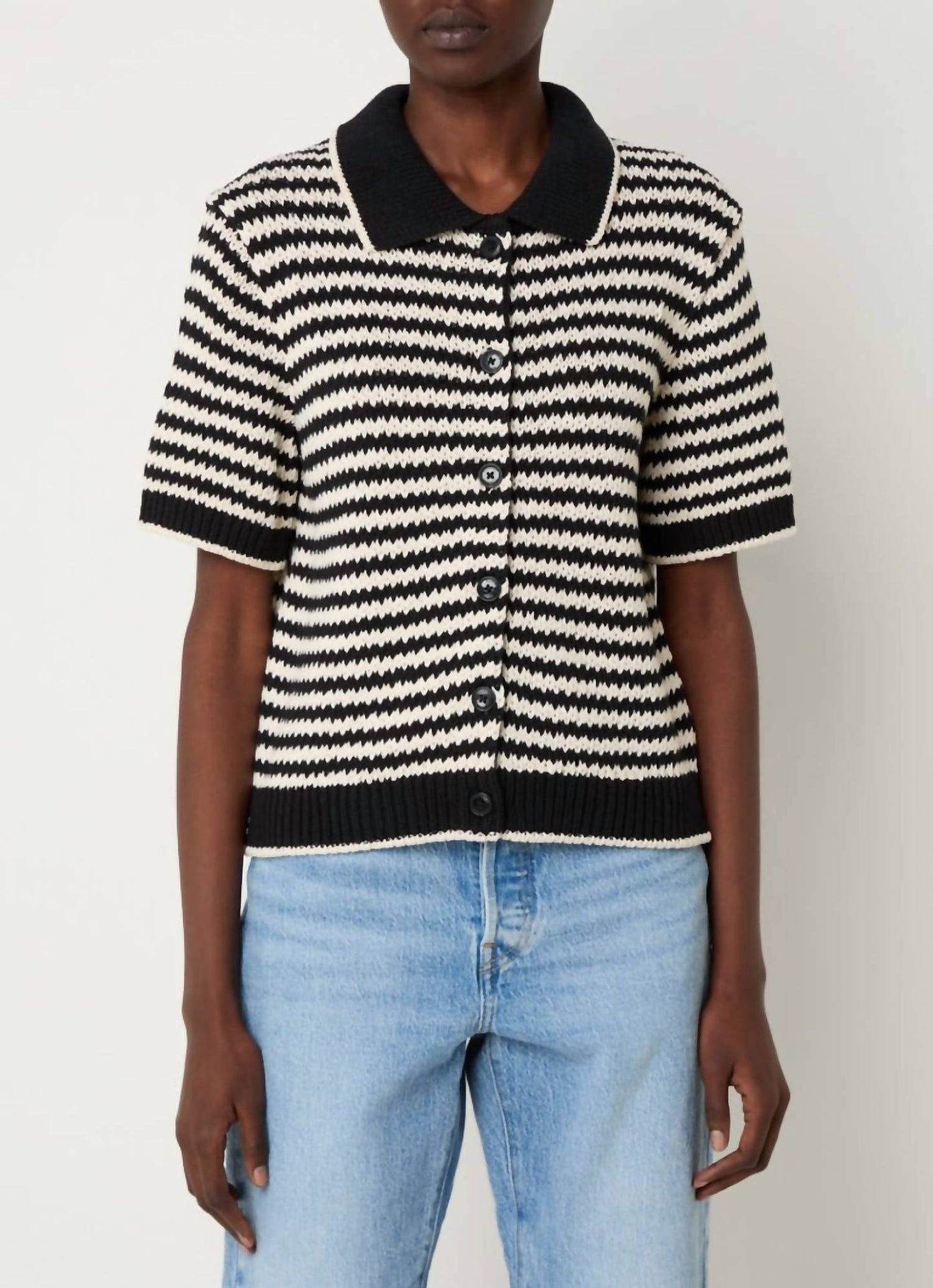 Closed - Short Sleeve Knitted Cardigan