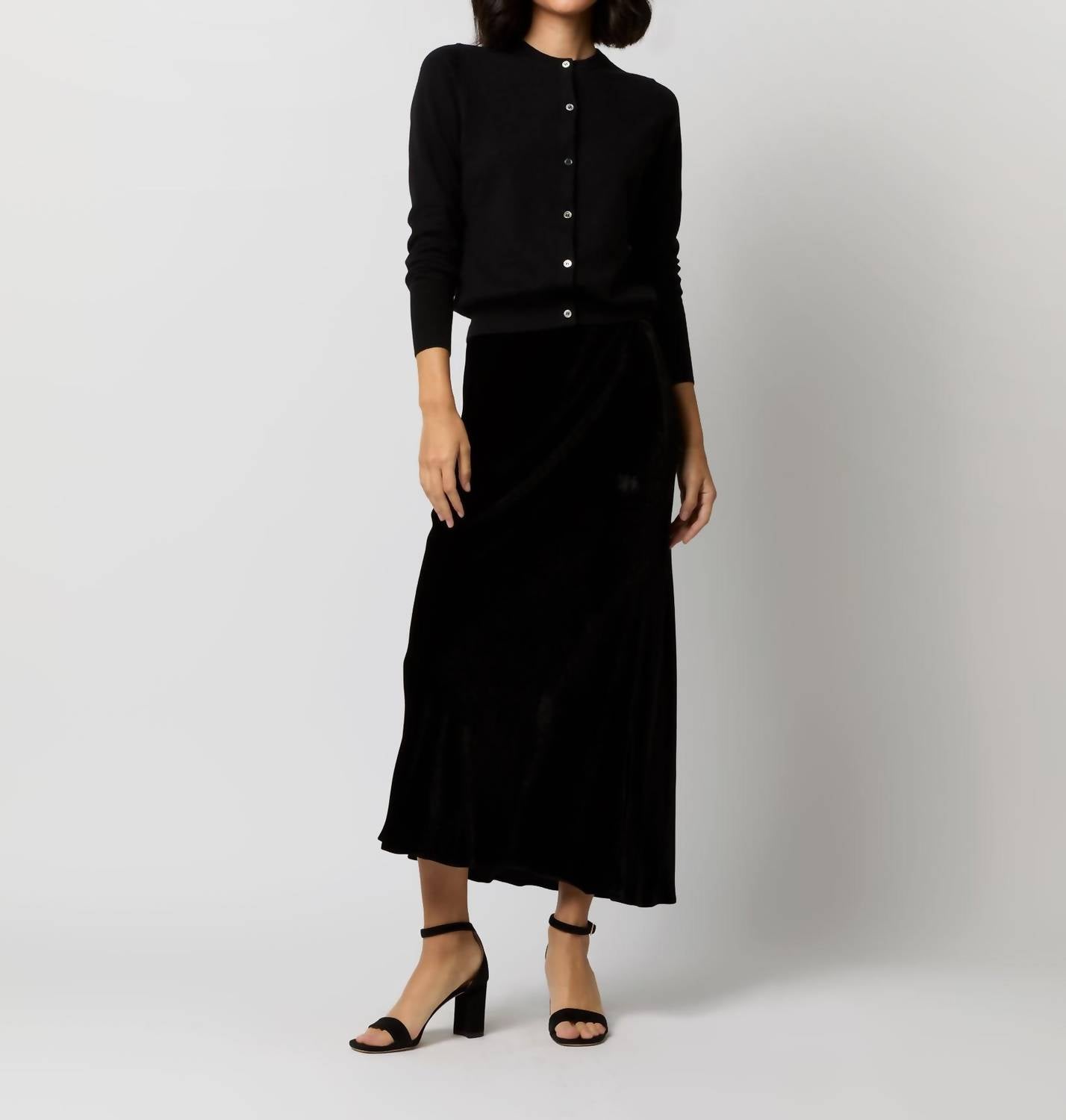 Ann Mashburn - Mare Velvet Skirt