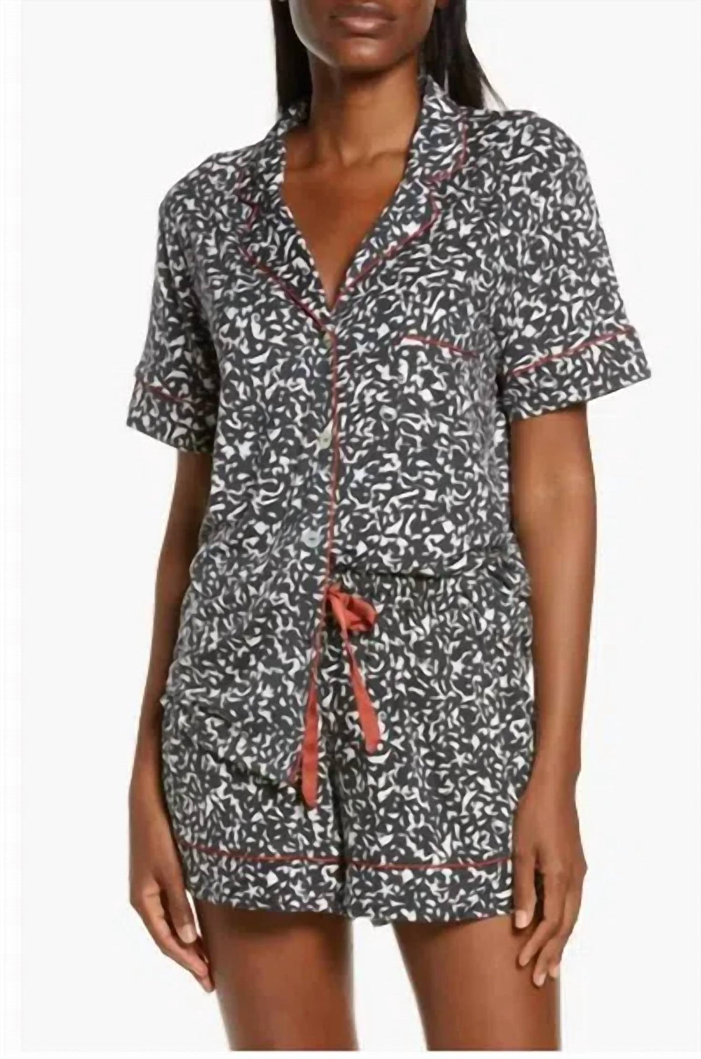 Kilo Brava - Composition Short Pajama Set