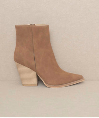 Oasis Society - Women's Archie Western Ankle Boots
