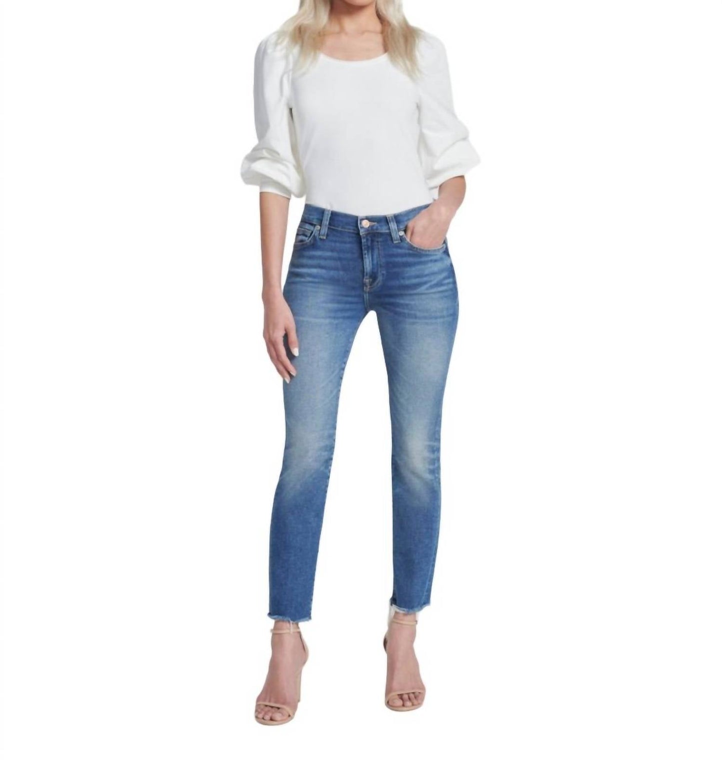 7 For All Mankind - LUXE VINTAGE ROXANNE ANKLE JEANS