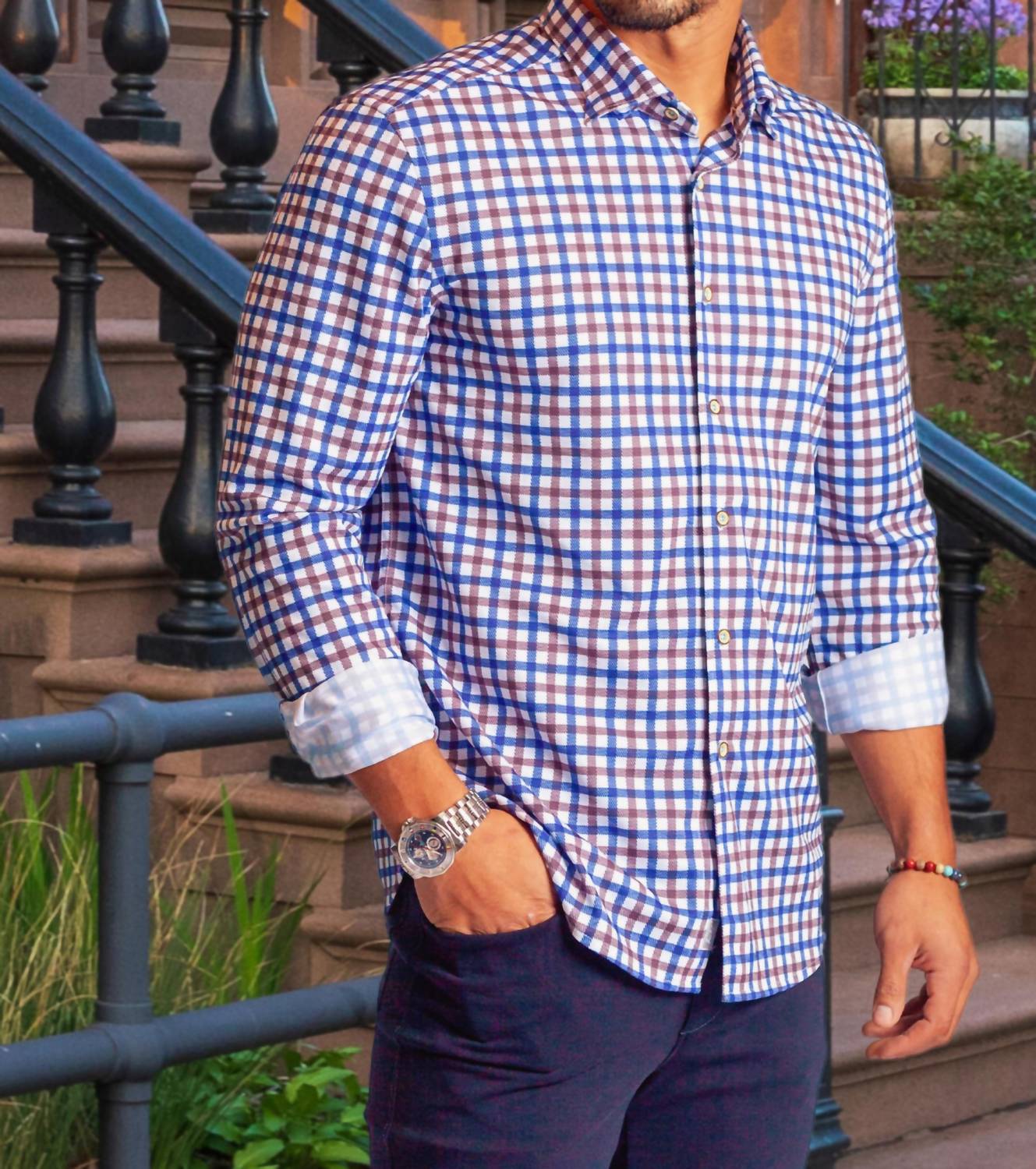 Buki - Check Mate Long Sleeve Tech Shirt