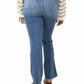 Judy Blue - High Waist Distressed Fray Hem Bootcut Jeans