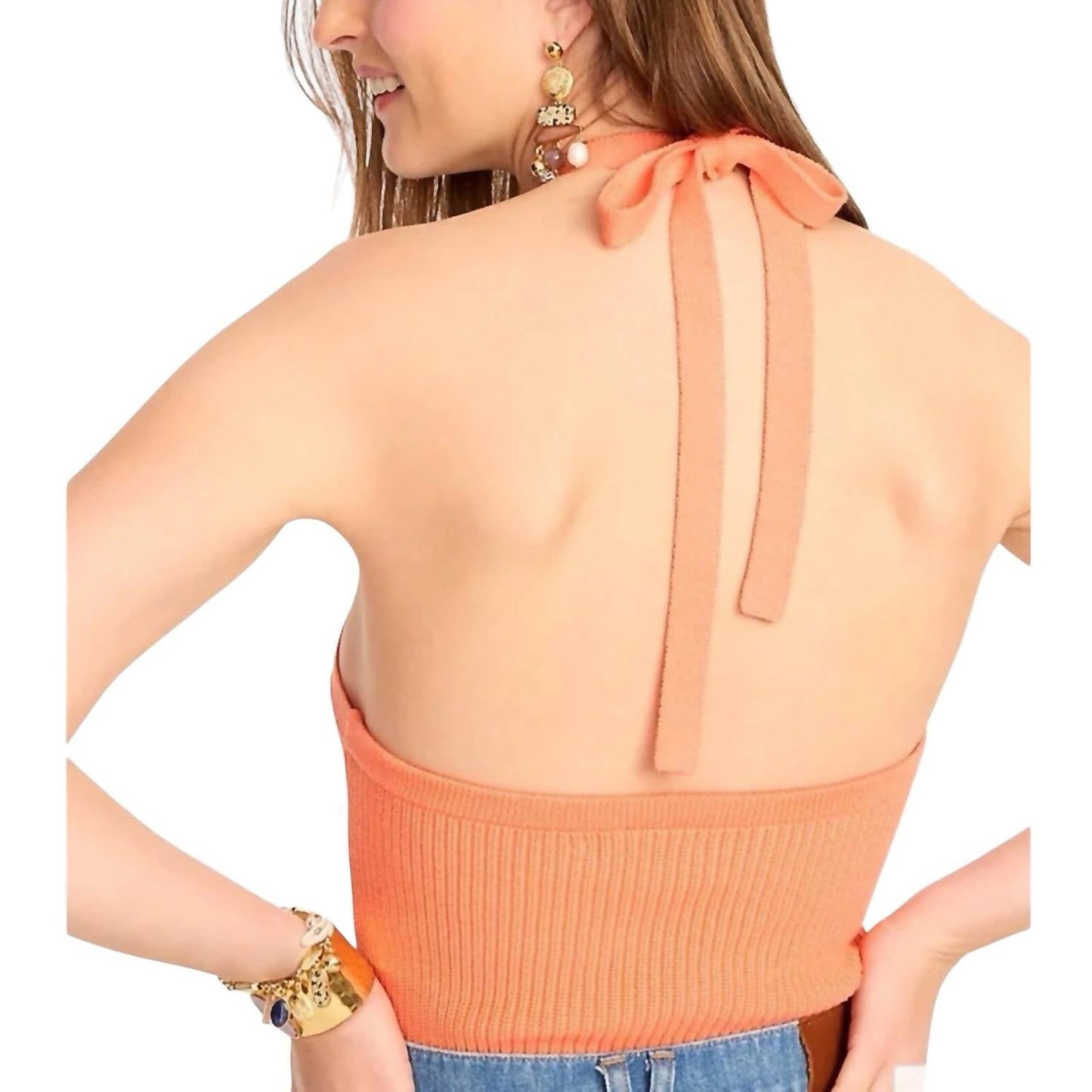 J.Crew - Halter Neck Sweater Tank Top