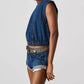Steve Madden - Leila Denim Top