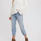 Bluivy - Callie Strappy Front Fuzzy Sweater