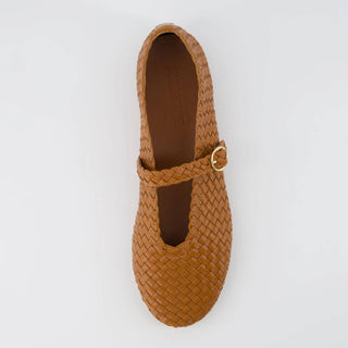 Cushionaire - Women's Bistro Woven Mary Jane Flat