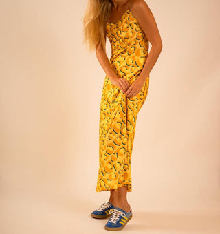 Care Tucker - Lennon Zipslip™️ Dress Canary Shaded Leopard