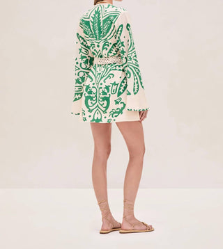 Alexis - Noriko Cotton-linen Mini Dress