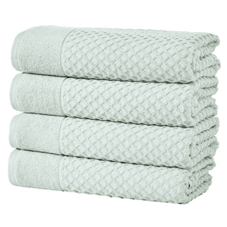 Cotton Diamond Waffle Weave Bath Towel Set - Grayson Collection