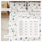 Turkish Cotton Christmas Flannel Sheet Set - Whittaker Collection