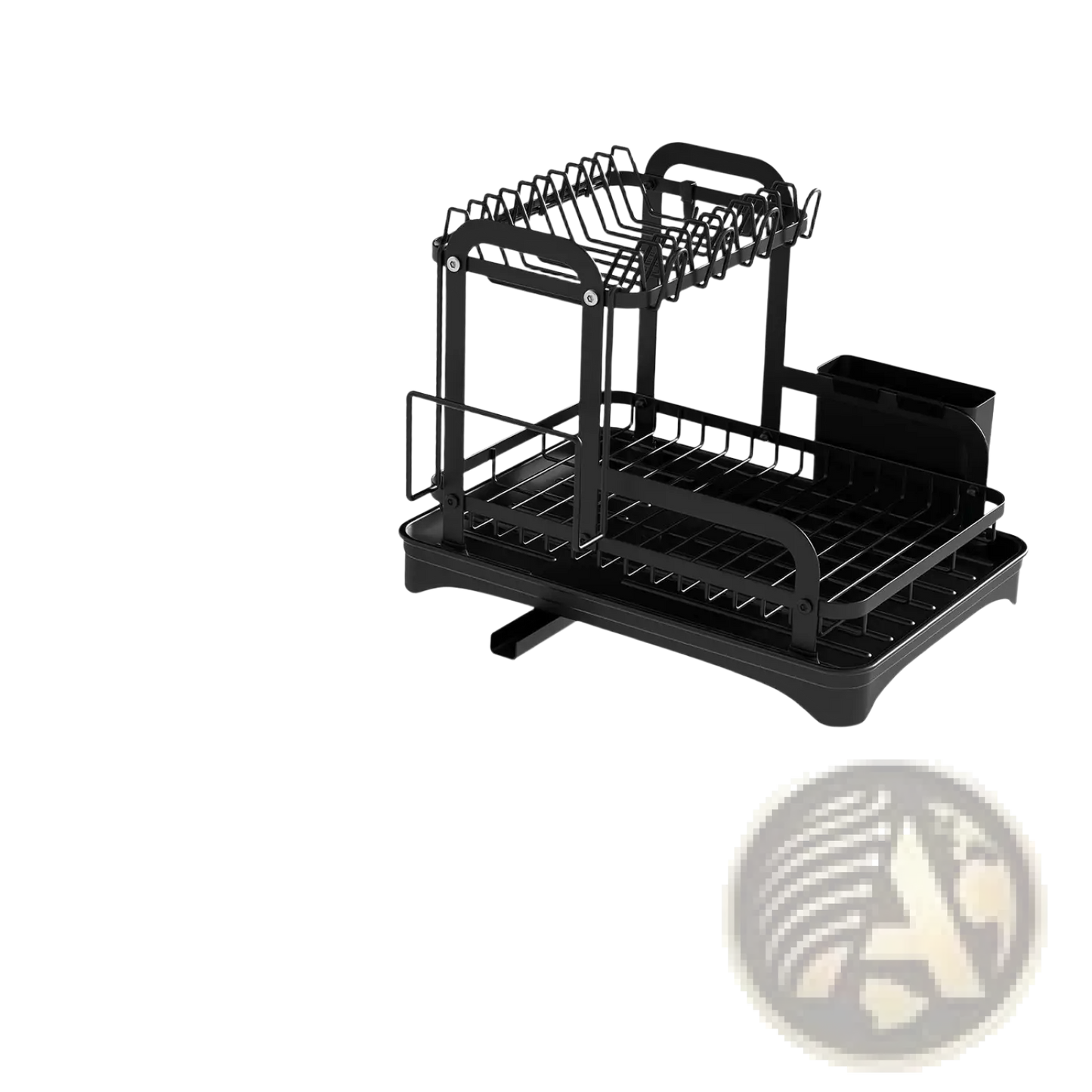 Dish Drying Rack 2 Tier Rustproof Metal Organizer