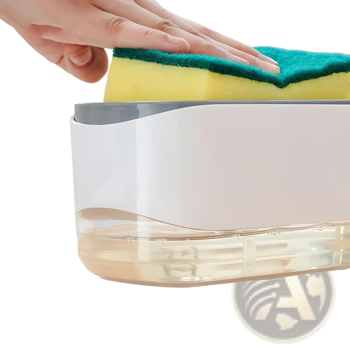Dish Soap Dispenser with Sponge Holder 350ml