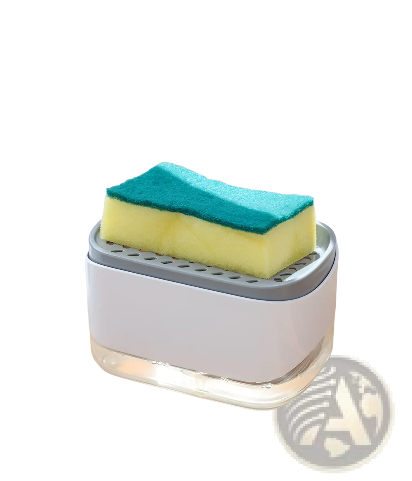 Dish Soap Dispenser with Sponge Holder 350ml