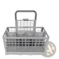 Dishwasher Cutlery Basket for Hotpoint Indesit Grey