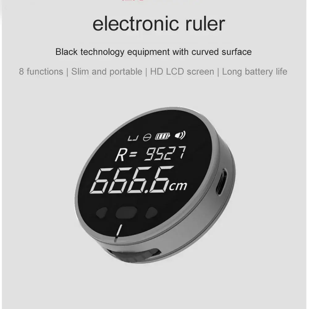 Arbaglobal Digital Lcd Electronic Distance Measuring Ruler