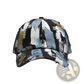 Distressed Paint Splatter Cotton Baseball Cap