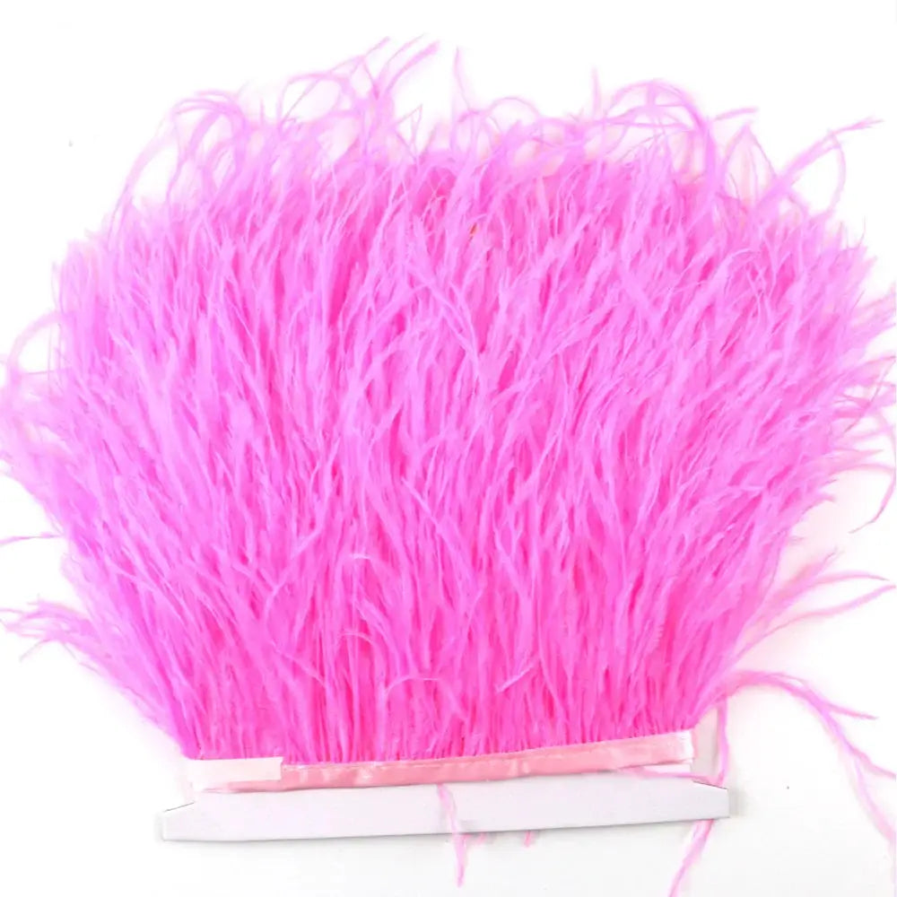 Premium Feather Fringe and Ostrich Trim for Diy Fashion