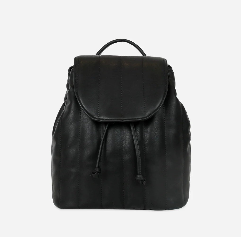 Fawn Design Women's The Quilted Cinch Backpack Black Size Regular