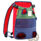 Dog Carrier Backpack Striped Breathable Pet Bag