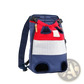 Dog Carrier Backpack Striped Breathable Pet Bag