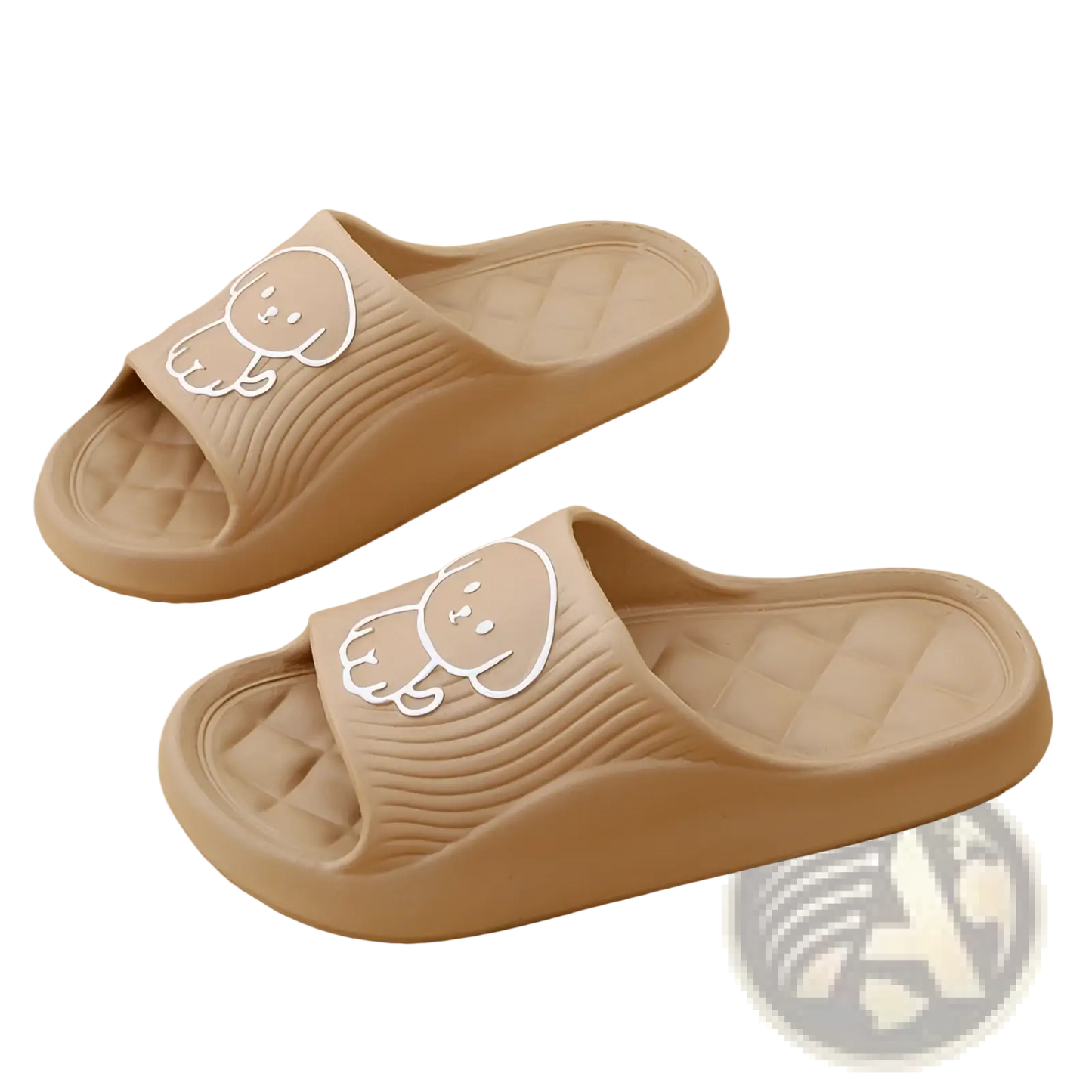 Dog Cartoon Slide Sandals Non Slip Eva House Shoes
