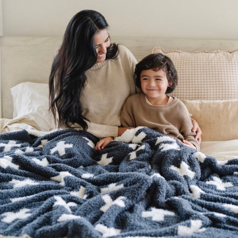 Double-Layer Bamboni XL Bamboo Rayon Throw Blanket