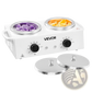 Double Wax Warmer Vevor Dual Pot Hair Removal Heater