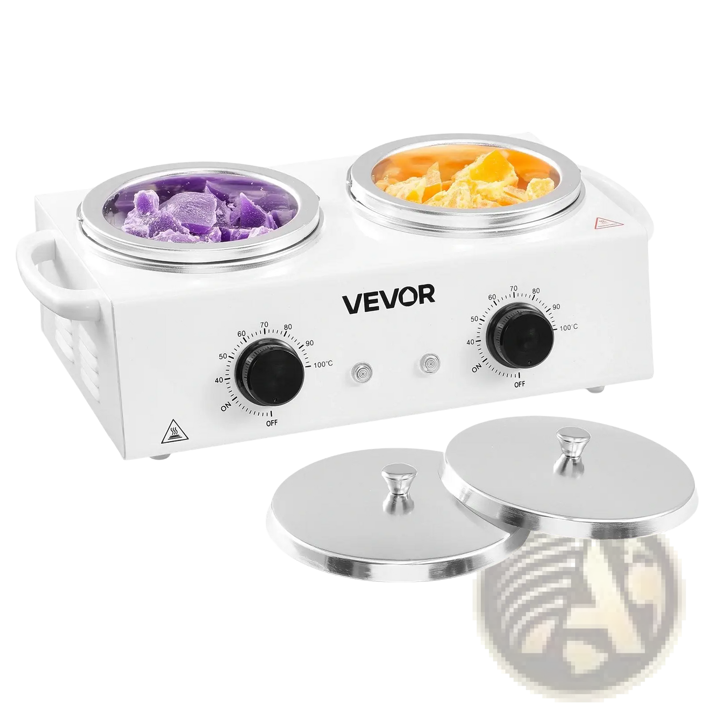 Double Wax Warmer Vevor Dual Pot Hair Removal Heater