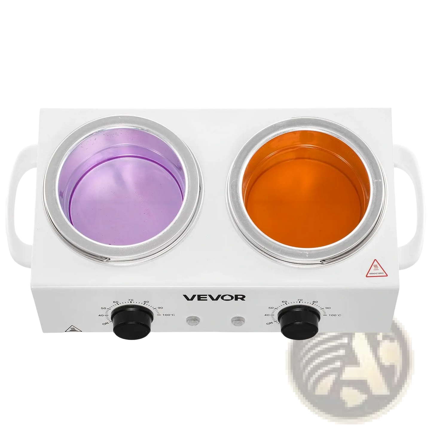 Double Wax Warmer Vevor Dual Pot Hair Removal Heater