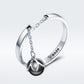 925 Sterling Silver Ring 0.2CM Width for Women