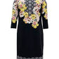 JM Collection Women's Bursting Bloom Sheath Dress  Black Size Small