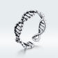 925 Sterling Silver Oxidized Ring for Women