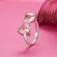 925 Sterling Silver 6.0 Size Pav�� Setting CZ Ring for Women