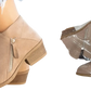 Dr. Martens Suede Chunky Heel Side Zip Boots