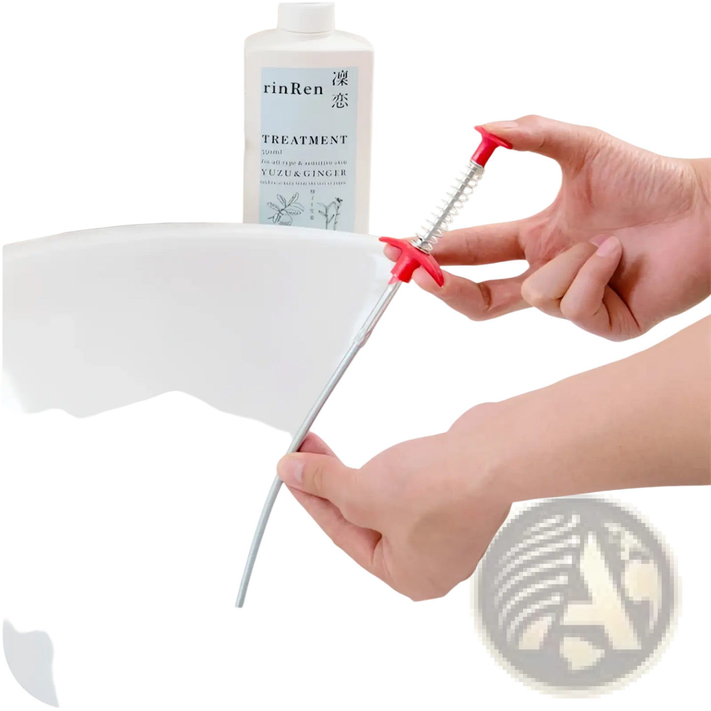 Drain Clog Remover 60cm Flexible Spring Pipe Tool