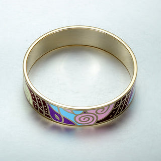 Homvare Women’s Gold Plated Enamel Bracelet