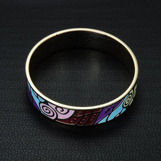 Homvare Women’s Gold Plated Enamel Bracelet