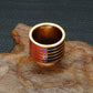 Homvare Women’s Gold Plated Handmade Enamel Ring Size 6