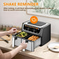 Dual Basket Air Fryer 9.5 Quart with 10 Presets