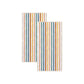 Oversized Striped Border Cabana Beach Towel - Santa Cruz