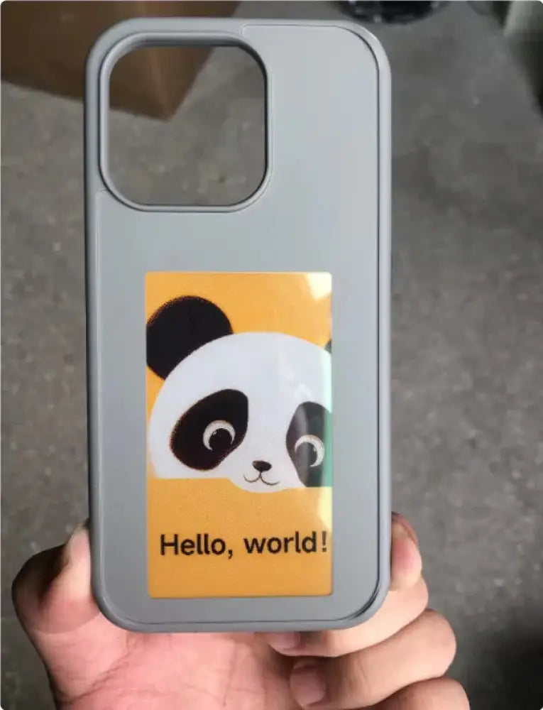 Personalized E-ink Smart Display Luxury Phone Case