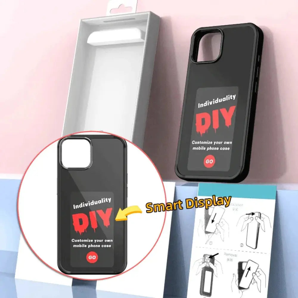 Personalized E-ink Smart Display Luxury Phone Case