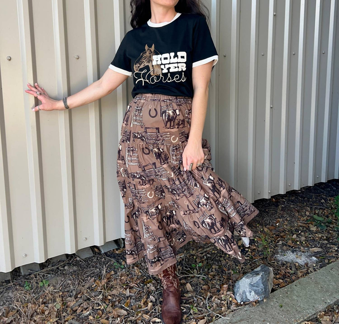 2Flyco - Hold Yer Horses Tee