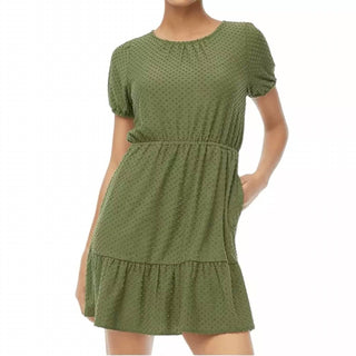 J.Crew - Knit Clip-dot Mini Dress