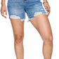 Judy Blue - High Rise Rigid Magic Button Fly Cutoff Shorts