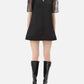 Ganni - Fringed Organza Mini Dress